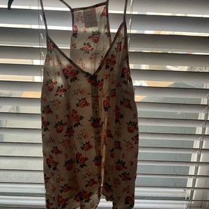 floral tank top